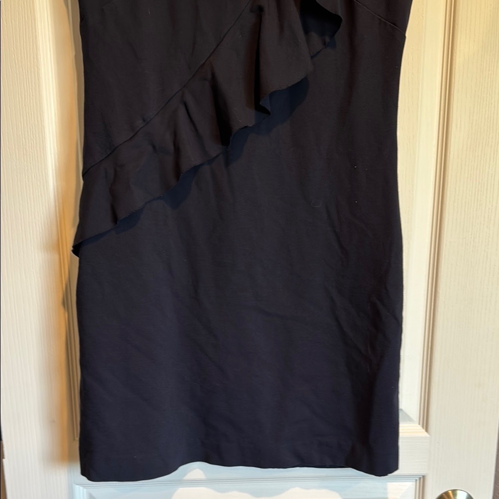 Banana Republic Midnight Asymmetrical Dress - Picture 4 of 7